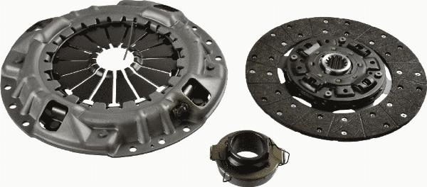 SACHS 3400 700 389 - Комплект зчеплення autocars.com.ua