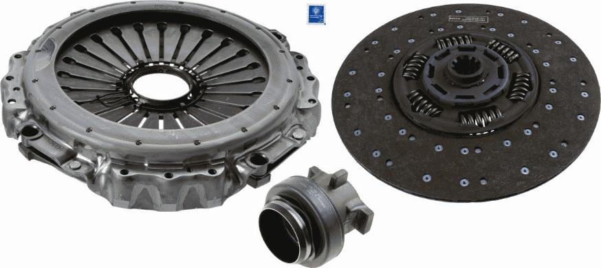 SACHS 3400 700 395 - Комплект сцепления avtokuzovplus.com.ua