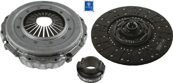 SACHS 3400 700 396 - Комплект зчеплення autocars.com.ua