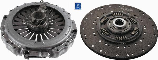 SACHS 3 400 700 401 - Комплект зчеплення autocars.com.ua