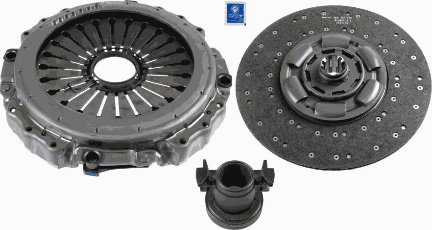 SACHS 3 400 700 411 - Комплект сцепления autodnr.net