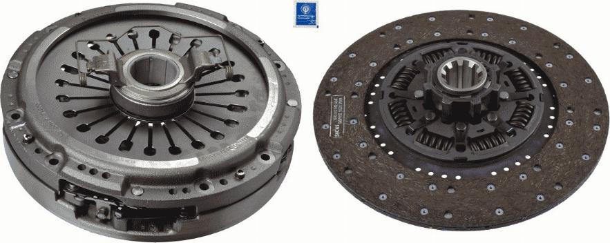 SACHS 3 400 700 427 - Комплект сцепления avtokuzovplus.com.ua