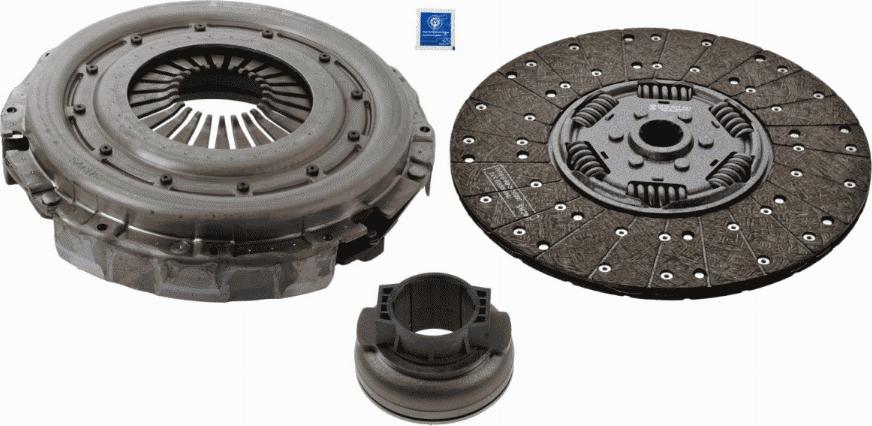 SACHS 3400 700 428 - Комплект зчеплення autocars.com.ua