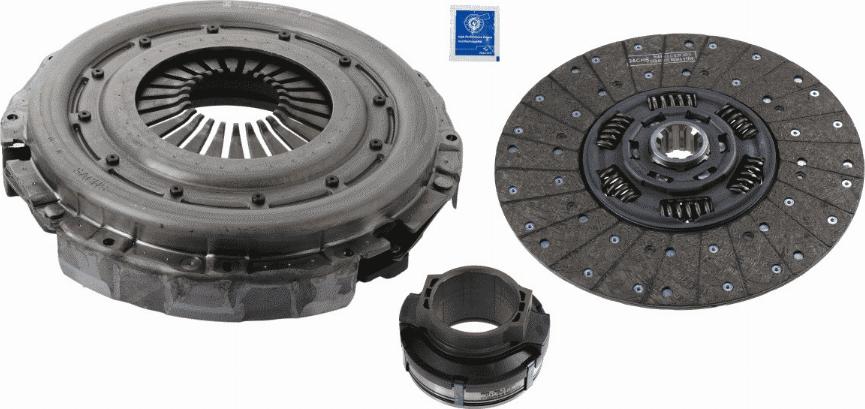 SACHS 3400 700 436 - Комплект сцепления autodnr.net