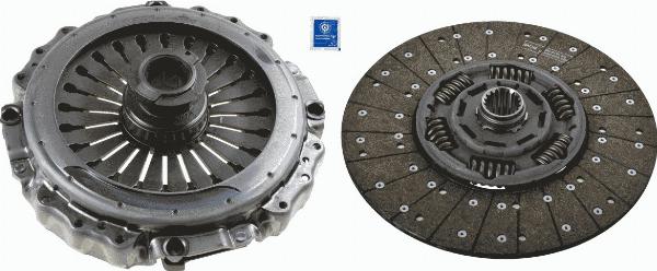 SACHS 3 400 700 446 - Комплект зчеплення autocars.com.ua