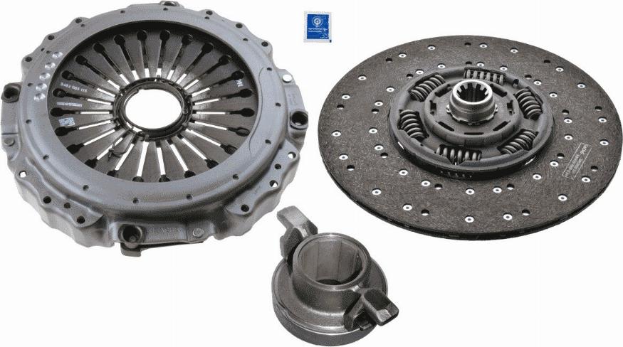 SACHS 3400 700 451 - Комплект сцепления autodnr.net