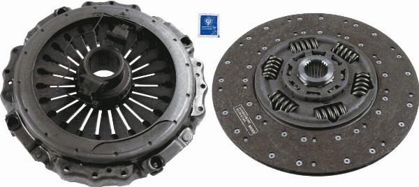 SACHS 3 400 700 463 - Комплект зчеплення autocars.com.ua
