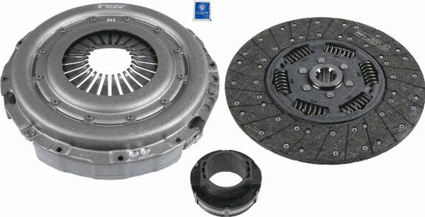 SACHS 3400 700 465 - Комплект зчеплення autocars.com.ua