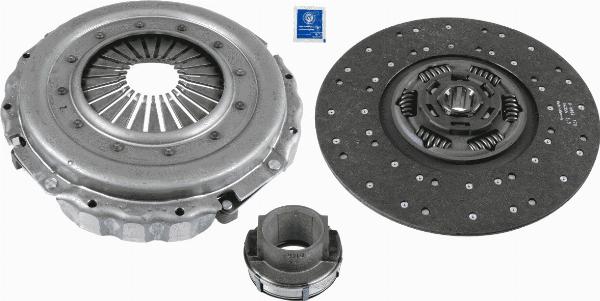 SACHS 3 400 700 466 - Комплект зчеплення autocars.com.ua