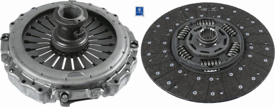 SACHS 3400 700 468 - Комплект сцепления autodnr.net