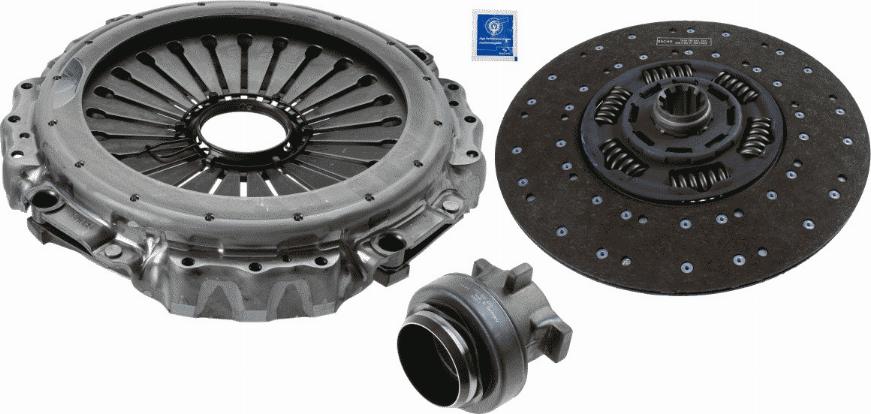 SACHS 3400 700 469 - Комплект сцепления autodnr.net