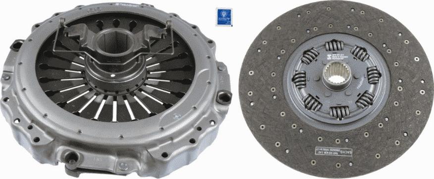 SACHS 3400 700 471 - Комплект сцепления autodnr.net