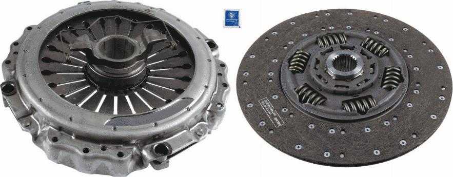 SACHS 3400 700 478 - Комплект сцепления autodnr.net