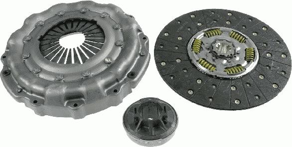 SACHS 3 400 700 482 - Комплект сцепления autodnr.net