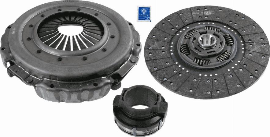 SACHS 3400 700 486 - Комплект зчеплення autocars.com.ua