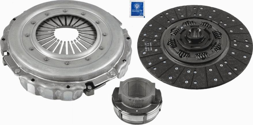 SACHS 3400 700 490 - Комплект зчеплення autocars.com.ua