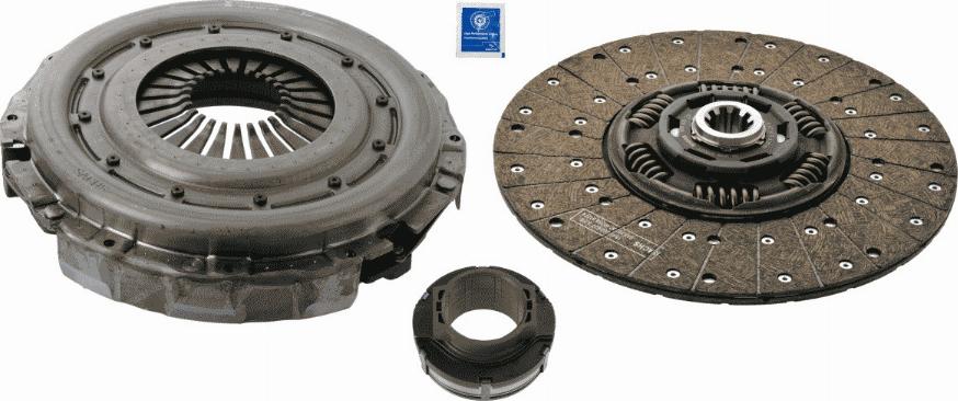 SACHS 3400 700 496 - Комплект зчеплення autocars.com.ua