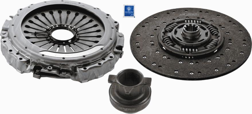 SACHS 3400 700 505 - Комплект сцепления autodnr.net