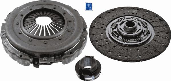 SACHS 3400 700 519 - Комплект зчеплення autocars.com.ua