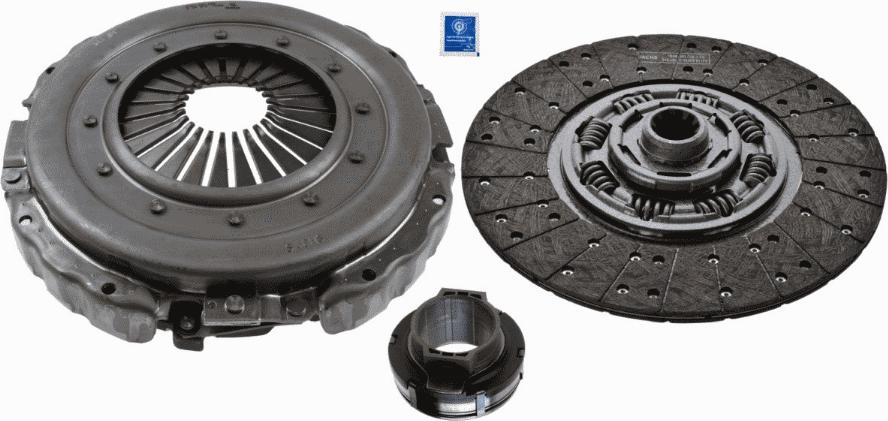 SACHS 3400 700 519 - Комплект сцепления autodnr.net