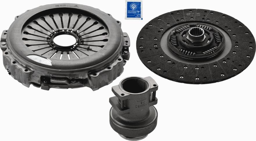 SACHS 3400 700 540 - Комплект сцепления autodnr.net