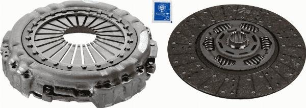 SACHS 3400 700 541 - Комплект зчеплення autocars.com.ua