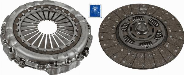 SACHS 3400 700 542 - Комплект зчеплення autocars.com.ua