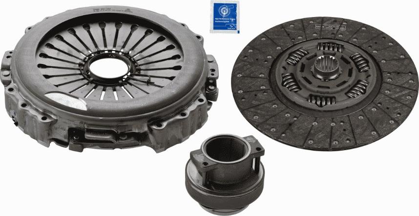 SACHS 3400 700 548 - Комплект зчеплення autocars.com.ua