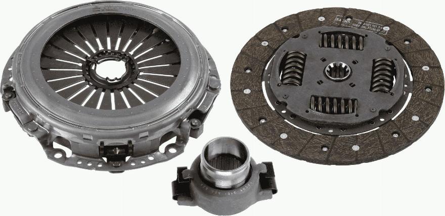 SACHS 3400 700 552 - Комплект зчеплення autocars.com.ua