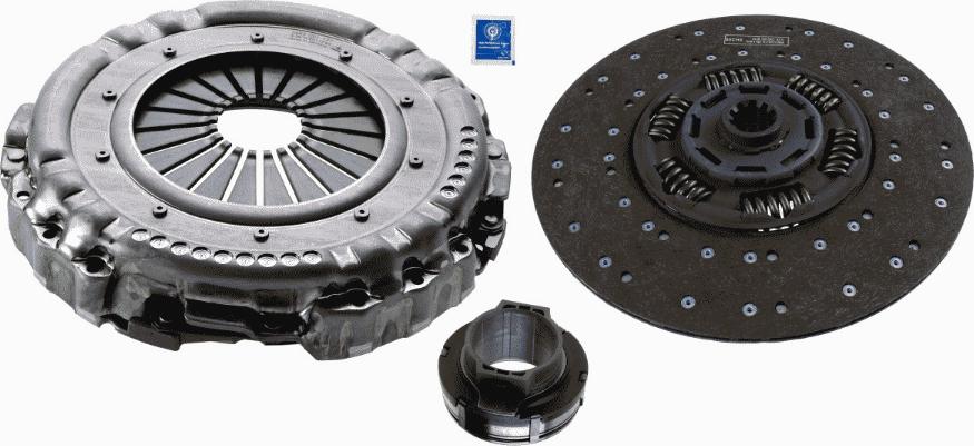 SACHS 3400 700 605 - Комплект зчеплення autocars.com.ua