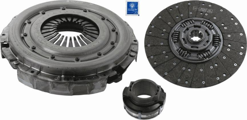 SACHS 3400 700 607 - Комплект сцепления autodnr.net