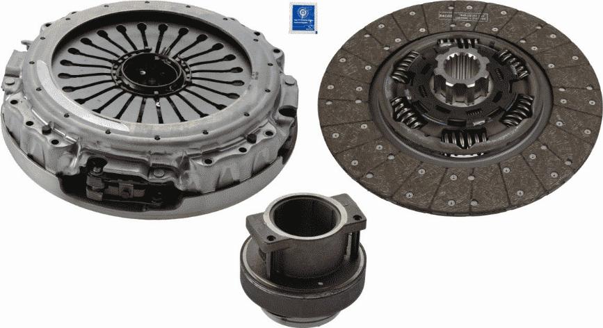 SACHS 3400 700 609 - Комплект сцепления autodnr.net