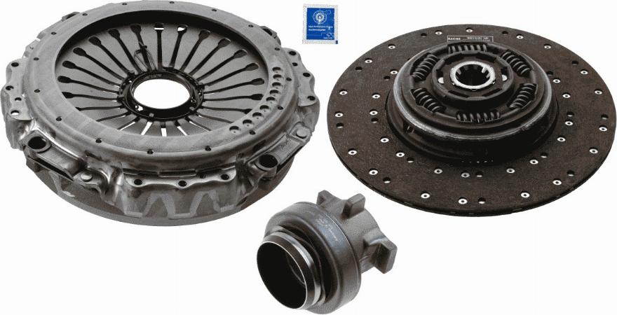 SACHS 3400 700 613 - Комплект зчеплення autocars.com.ua