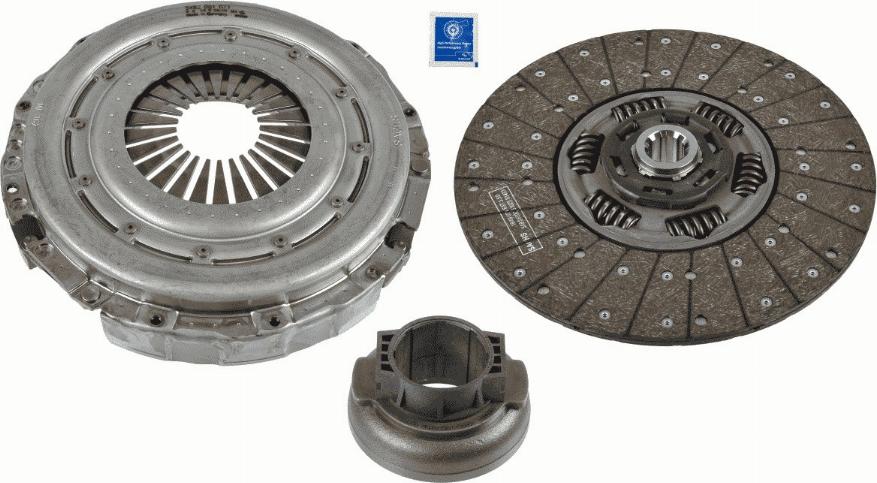 SACHS 3400 700 626 - Комплект сцепления autodnr.net