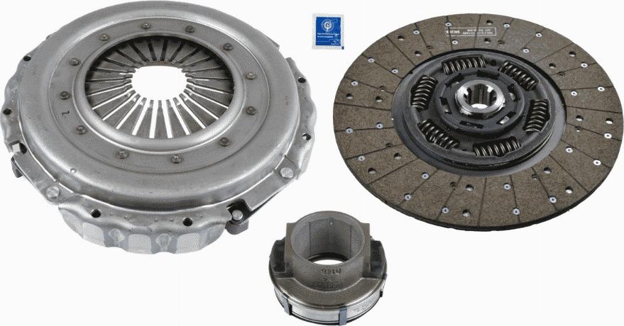 SACHS 3400 700 627 - Комплект зчеплення autocars.com.ua