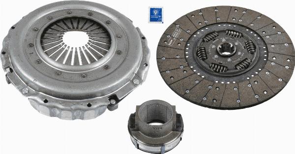 SACHS 3400 700 628 - Комплект зчеплення autocars.com.ua