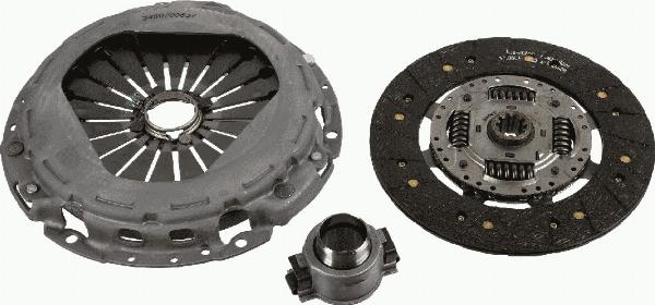 SACHS 3400 700 637 - Комплект зчеплення autocars.com.ua