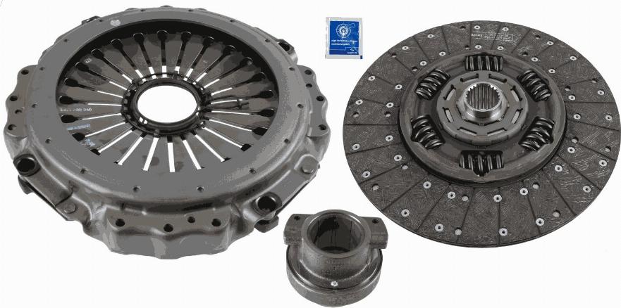 SACHS 3400 700 668 - Комплект сцепления autodnr.net