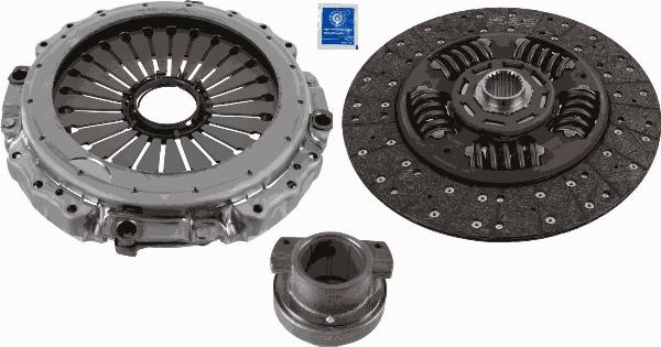 SACHS 3400 700 685 - Комплект зчеплення autocars.com.ua