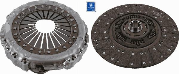 SACHS 3400 700 690 - Комплект зчеплення autocars.com.ua