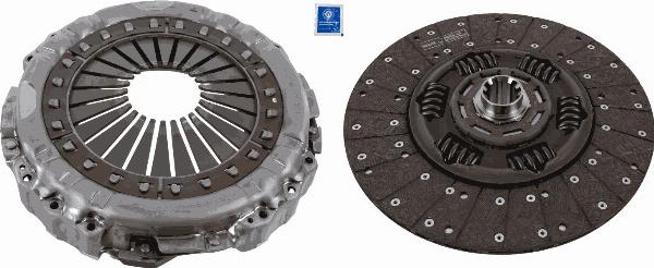 SACHS 3400 700 692 - Комплект зчеплення autocars.com.ua