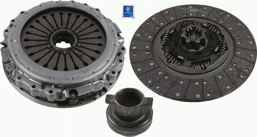 SACHS 3400 700 701 - Комплект зчеплення autocars.com.ua