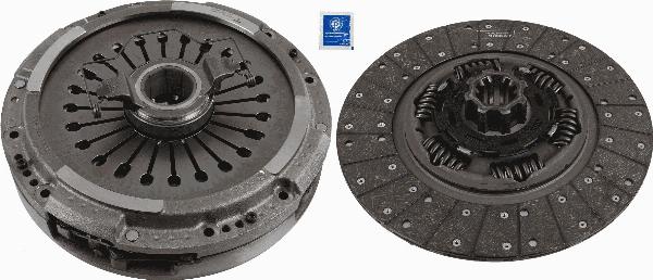 SACHS 3400 700 707 - Комплект зчеплення autocars.com.ua