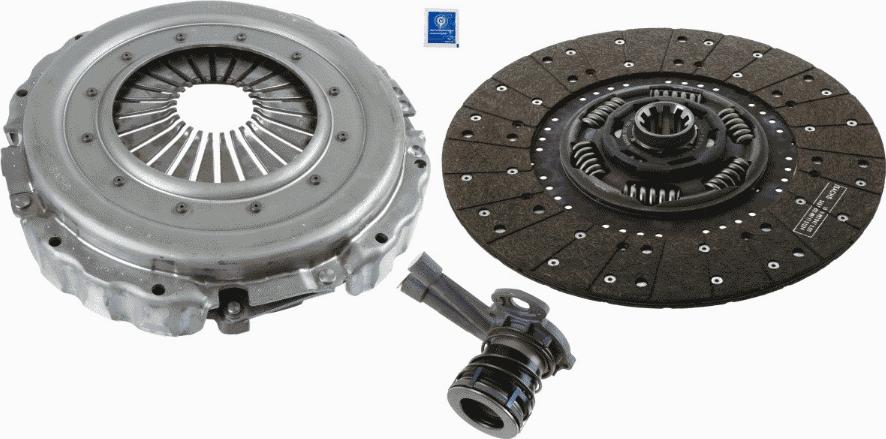 SACHS 3 400 710 003 - Комплект зчеплення autocars.com.ua