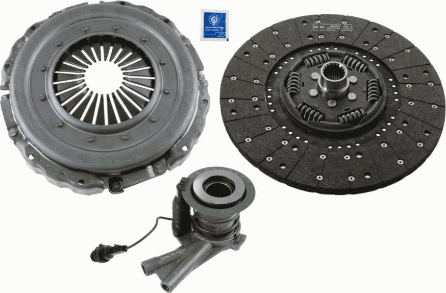 SACHS 3400 710 013 - Комплект сцепления autodnr.net