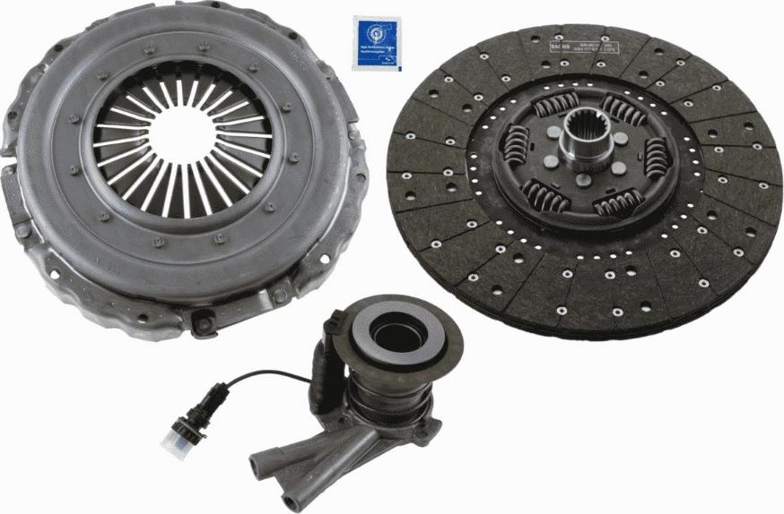 SACHS 3400 710 014 - Комплект сцепления avtokuzovplus.com.ua