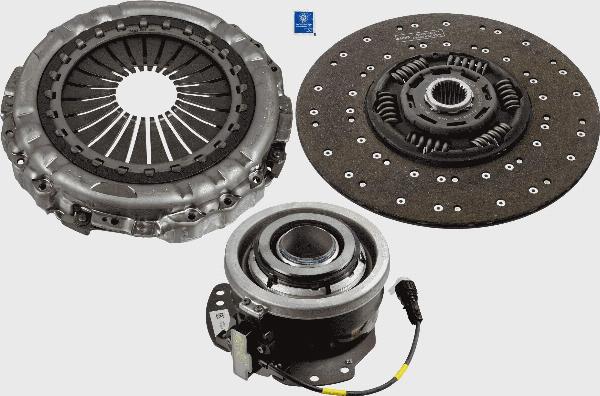 SACHS 3400 710 060 - Комплект зчеплення autocars.com.ua