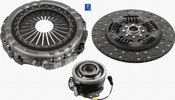 SACHS 3400 710 064 - Комплект зчеплення autocars.com.ua