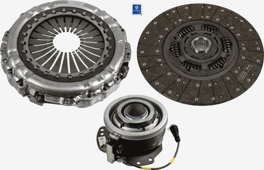 SACHS 3400 710 777 - Комплект сцепления avtokuzovplus.com.ua