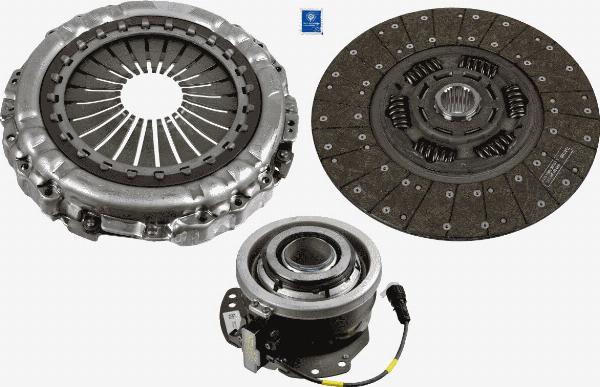 SACHS 3400 710 777 - Комплект зчеплення autocars.com.ua